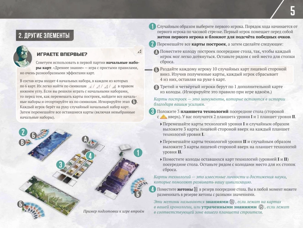 Настольная игра - Древнее знание